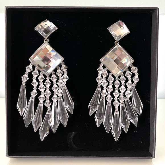 Balmain Jewelry - BALMAIN x HM earrings in silver